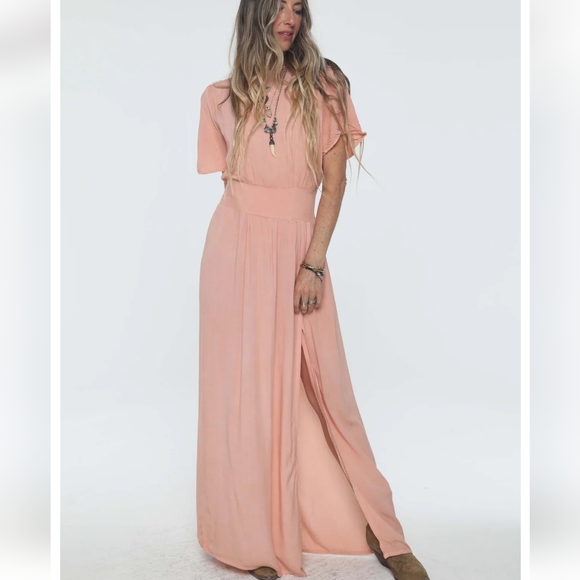 Jens Pirate Booty Harvest Moon Maxi Dress in Rio Clay - Picture 6 of 11